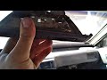 Как снять центральный плафон освещения на Mitsubishi Galant 6