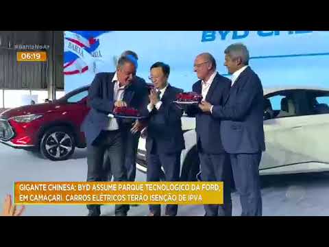 Saiu na Mídia: BYD assume parque tecnológico da Ford em Camaçari
