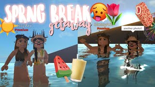 Spring Break Getaway Roblox Bloxburg Iiarabellaa