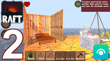 Raft Survival Simulator - Gameplay Walkthrough Part 2 (iOS, Android)