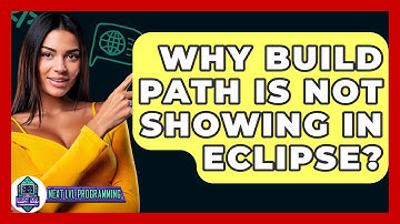 Why Build Path Is Not Showing In Eclipse? - Next LVL Programming