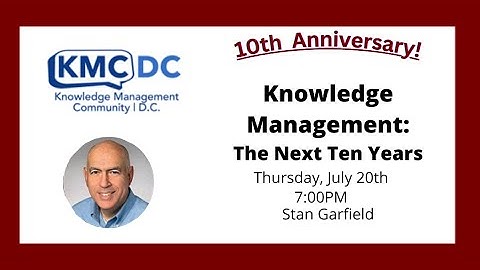 KMCDC Monthly Meeting, July 2023, Stan Garfield