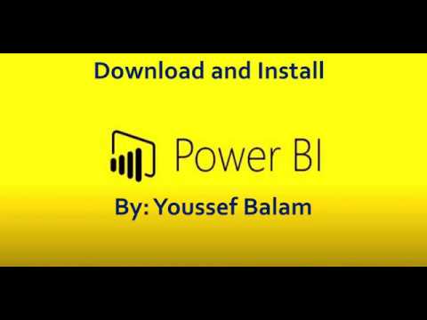      تحميل وتصطيب برنامج بور بى آى