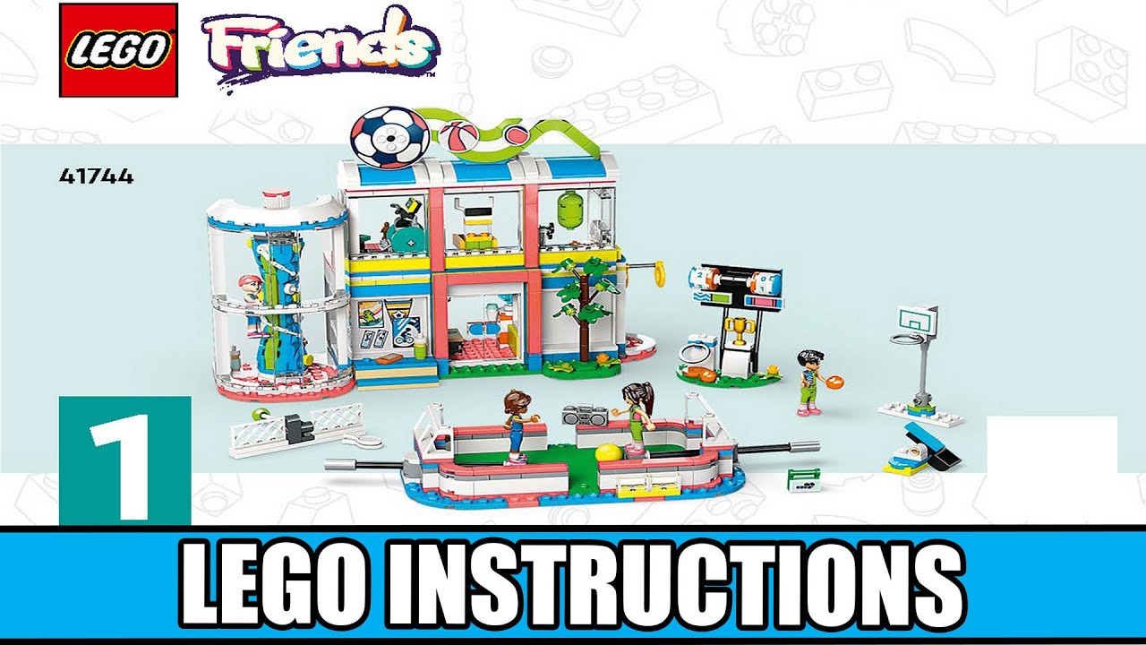 Friends | Sports Centre LEGO instructions
