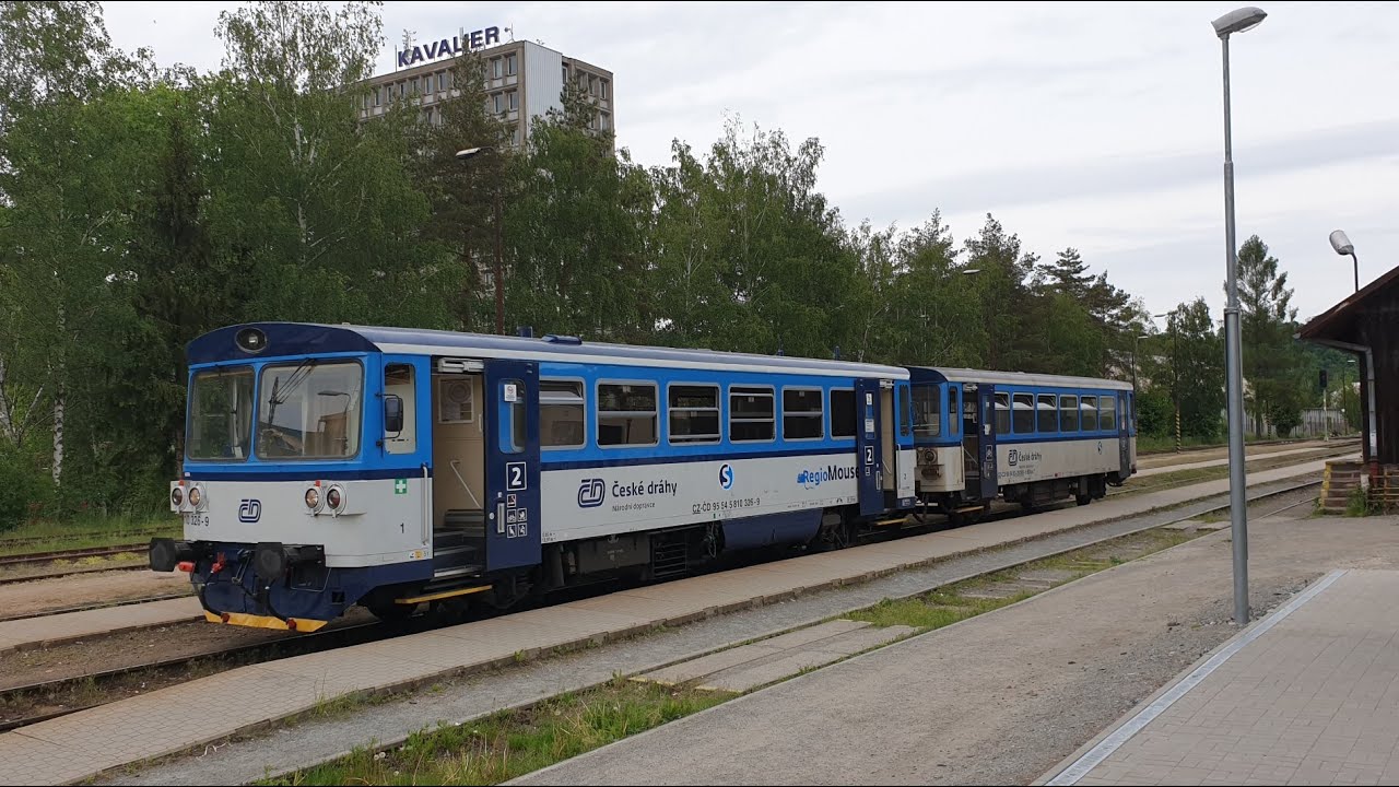 Sázava - vlaky a hlášení (HIS)