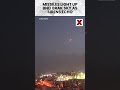 #israel | Sirens Blare as Missiles Fly Over Haifa, West Bank at Dawn #iranisraelwar #shorts