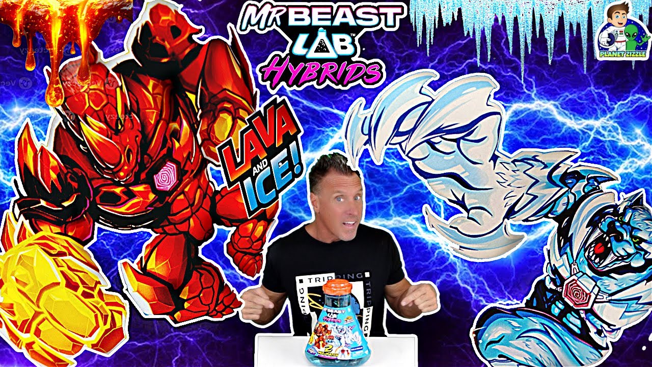 Гибриды лаборатории Mr Beast: серия гиперслияния лавы и льда