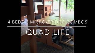 Dorm Move-in Day. QUAD Life at @RIT_Tigers