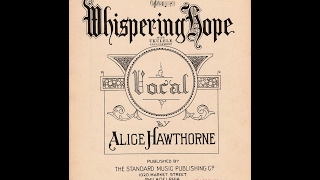 Whispering Hope (1868) chords