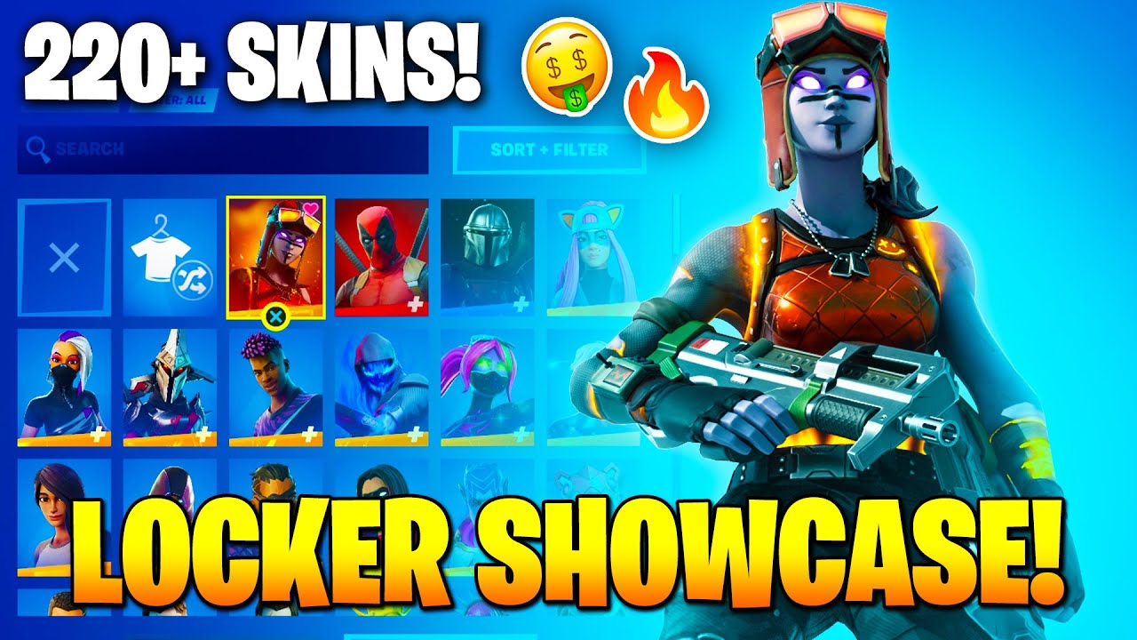 *STACKED* Fortnite Chapter 3 Locker Showcase! (220+ Skins!) YouTube