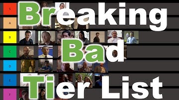 Breaking Bad Character Tier List