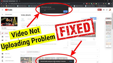 fix we had trouble saving your video retrying in 5 seconds in YouTube