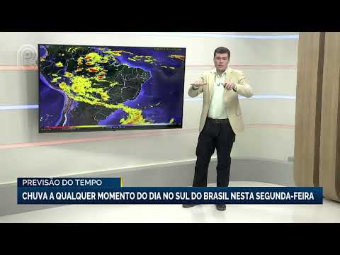 Previsão do Tempo: Chuva acumula 200 milímetros no Rio Grande do Sul no fim de semana | Canal Rural