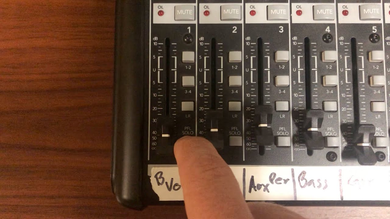 Mixer Basics Part 2 What Is The PFL Button YouTube