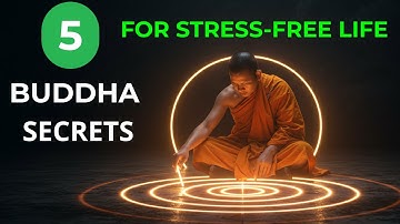 🙏 5 Buddha Secrets: Stress-Free Life | Set Boundaries 🙏 Find Peace & Energy NOW ✨