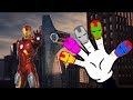 Finger Family Ironman Dancing Prank Nursery Rhyme Song For Children Daddy Finger Where are you?