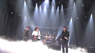 Adam Lambert and Queen  -  We Are the Champions  -  Finale  -  20\/05\/09