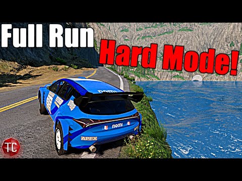 I Finally ESCAPED The Flood on HARD DIFFICULTY in BeamNG.Drive!