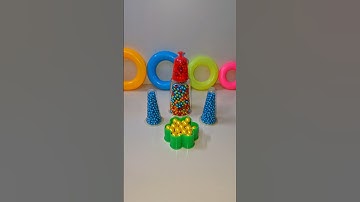 So satisfying So Relaxing reverse beads 💜 ASMR #asmr #satisfying #reverse #beads #shorts