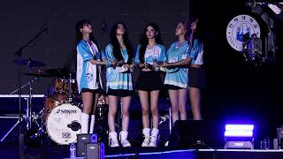 260918 미야오(MEOVV) MEOW+띠로리+BURNING UP+Hit 'Em @인하대 4K 직캠 (MEOVV FANCAM)
