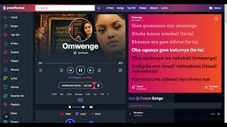 Ava Peace - Omwenge Lyrics ft. Recho Rey (@avapeacemusic)