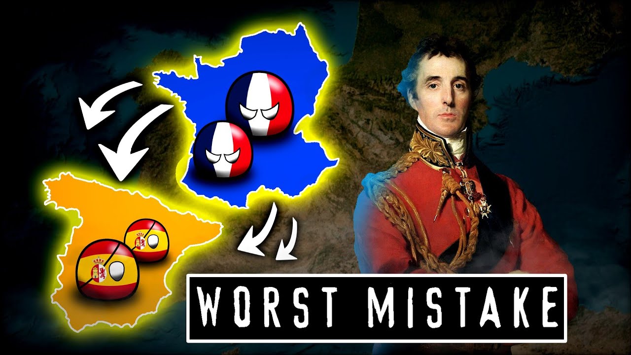 Why did NAPOLEON invade SPAIN? The Peninsular War [History on map]