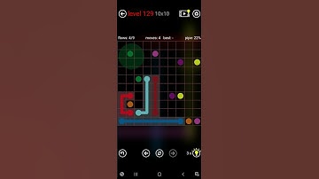 Flow Free 10x10 Level 129 #flowfree #level129 #8x8 #6x6 #7x7 #8x8 #mania #9x9 #10x10