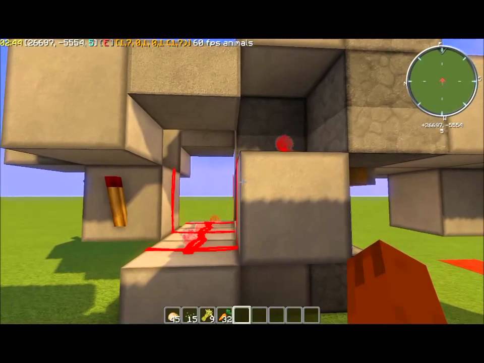 Redstone Tutorial: Nano-Farm [Works with Wheat, Carrots and Potatos]