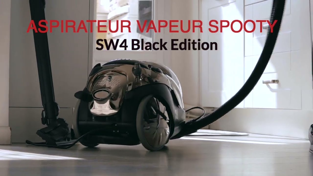 Aspirateur Nettoyeur Vapeur SPOOTY BLACK EDITION SW4 