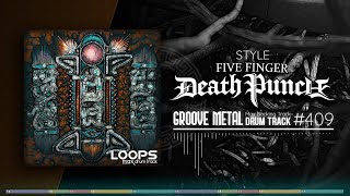 Groove Metal Drum Track / Five Finger Death Punch Style / 190 bpm