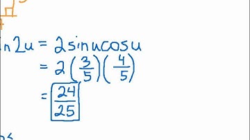 PC: 5.5 Notes: Example 2 - Evaluating Functions Involving Double Angles