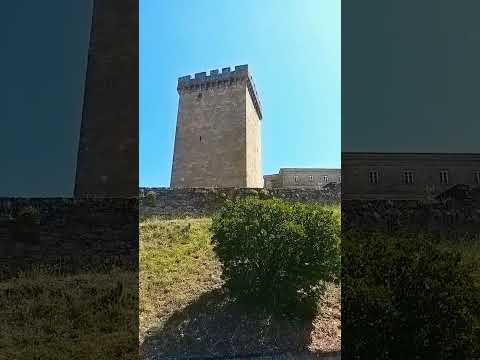 Monforte de Lemos desde las alturas.