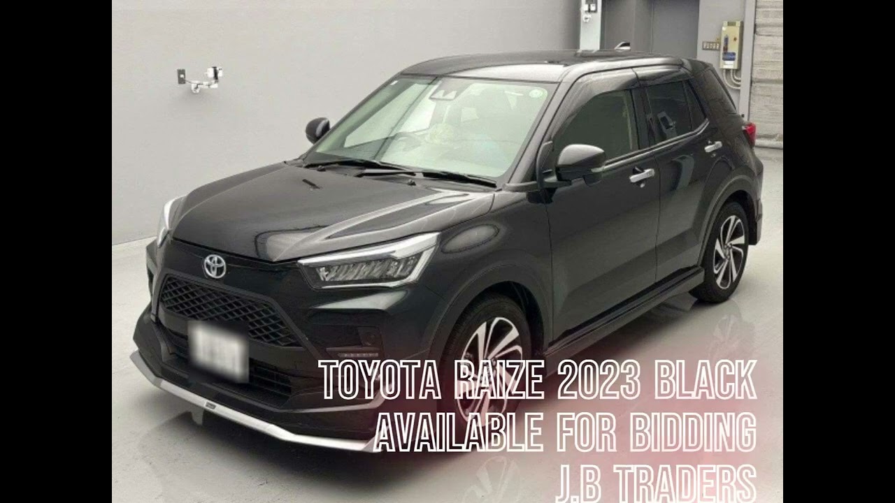TOYOTA RAIZE Z – 2023 Model📍 Auction: TAA Yokohama (30.08.2025)