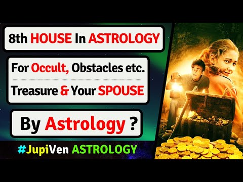 8th HOUSE IN ASTROLOGY | SIGNIFICANE OF 8th HOUSE | VEDIC ASTROLOGY | OCCULT | TREASURE SEX MARRIAGE