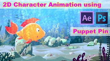 Create 2D Character Animation Using Puppet Pins. Create Realistic Fish Animation in After Effects.