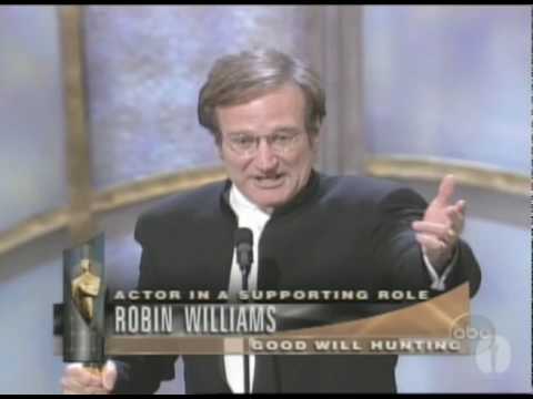 Robin Williams winning Best Supporting Actor