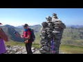 Cima del pico Tromedja, &quot;the 3 borders&quot;