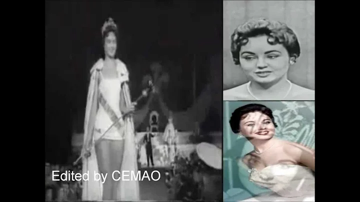 Carol Morris ( USA ), Miss Universe 1956 - Crownin...