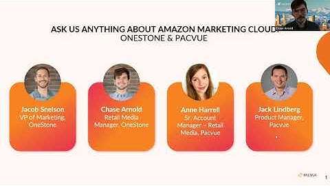 Ask Us Anything About Amazon Marketing Cloud: OneStone and Pacvue