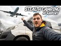 Stealth camping at uks second largest airport