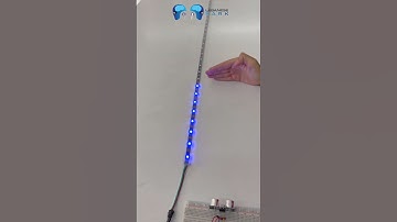 Making Magic with Easy Arduino Project using LED Strip and Ultrasonic Sensor #diy #arduino