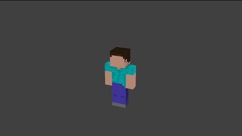 Blender - Minecraft Rig Timelapse #1 (1080p)