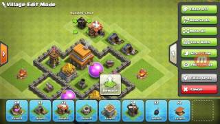 Clash of clans the best map for town hall 4 #2 screenshot 5