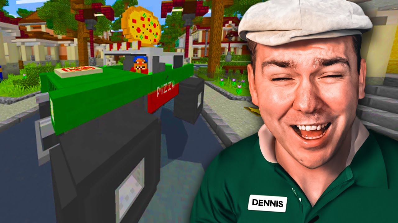 Pizzabud Simulator i Minecraft