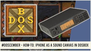 Full instructions: Use your iPhone as a Roland Sound Canvas in DOSBOX #DOSCEMBER screenshot 2