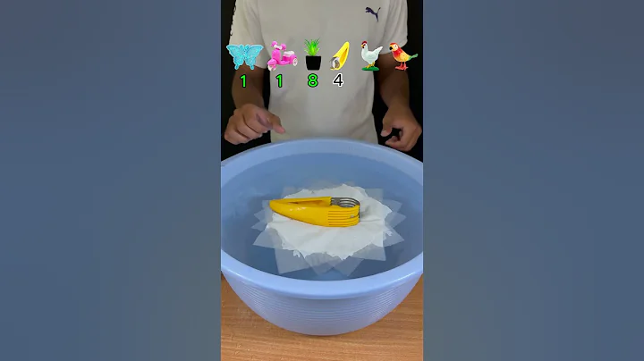 Try To Guess How Many Tissue Paper Will Float? What Happen Next? #satisfying #experiment #water