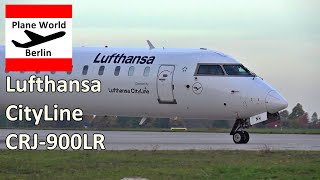 Lufthansa CityLine CRJ-900LR *D-ACNW* takeoff from Leipzig Halle Airport