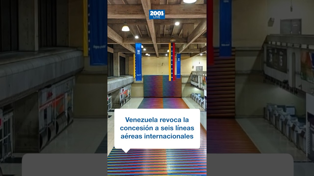 Urgente: Venezuela revoca la concesión a seis líneas aéreas internacionales