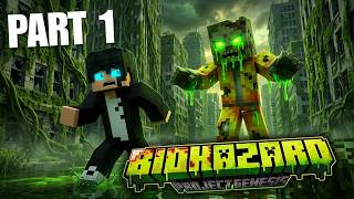 100 Days in a Minecraft BIOHAZARD Zombie Apocalypse Modpack