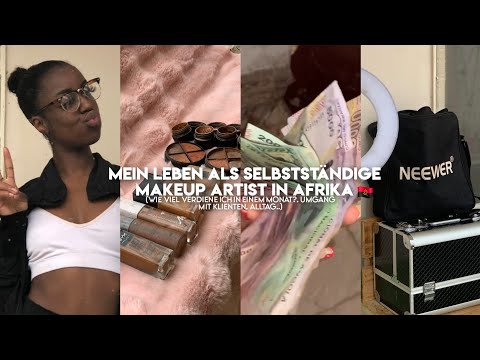 MEIN LEBEN ALS MAKEUP ARTIST IN AFRIKA (wie viel ich verdiene?) | Its Andrea
